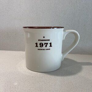 STARBUCKS BREWING SINCE 1971 MUG MADE IN JAPAN PREOWNED